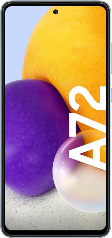 Samsung Galaxy A72 4G smarttelefon 6/128GB (awesome blue)