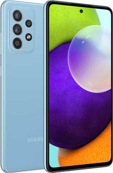 Samsung Galaxy A52 4G smarttelefon 6/128GB (awesome blue)