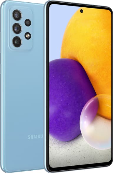 Samsung Galaxy A72 4G smarttelefon 6/128GB (awesome blue)
