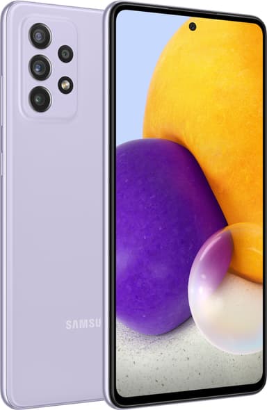 Samsung Galaxy A72 4G smarttelefon 6/128GB (awesome violet)