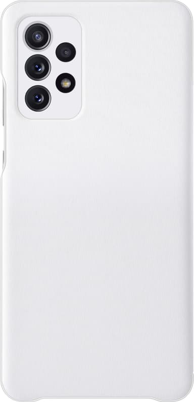 Samsung S View lommebokdeksel til Galaxy A72 (hvit)