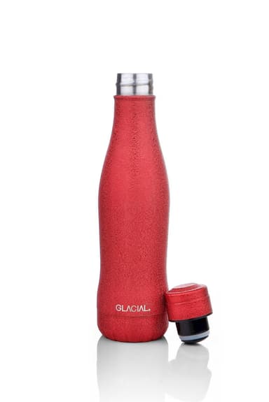 Glacial vannflaske GL2048500166 (ekte rød)