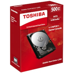 Toshiba L200 2.5" intern harddisk 500 GB