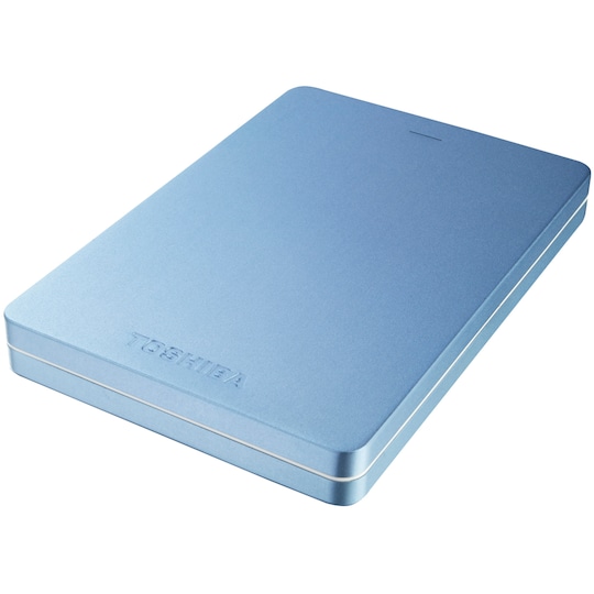 Toshiba Canvio Alu 1 TB ekstern harddisk (blå)