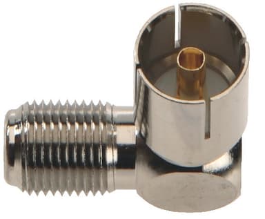 Triax antenneadapter F-han til IEC-hun (2 pk)