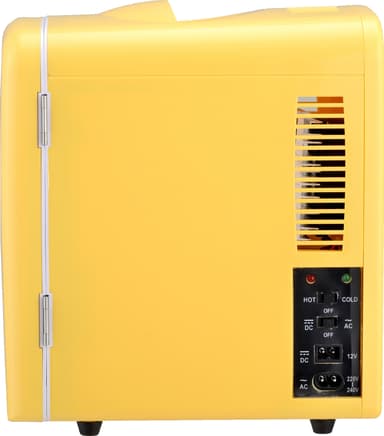 Deskchiller minikjøleskap DC4Y (gul)