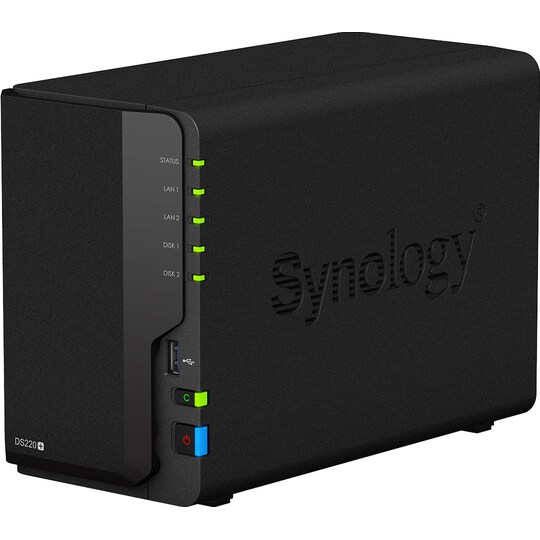 Synology DiskStation DS220+ 2-Bay personlig NAS-system