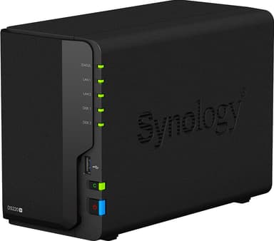 Synology DiskStation DS220+ 2-Bay personlig NAS-system