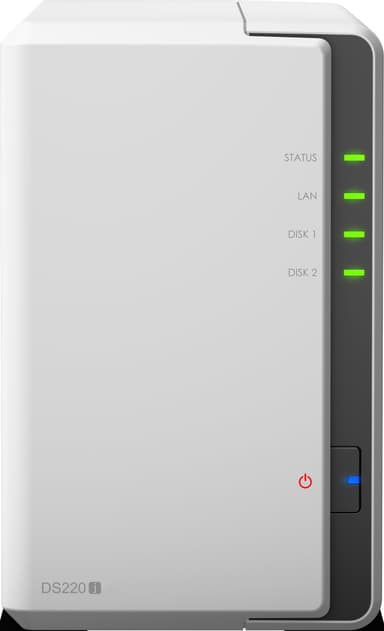 Synology DiskStation DS220j  2-Bay personlig NAS-system