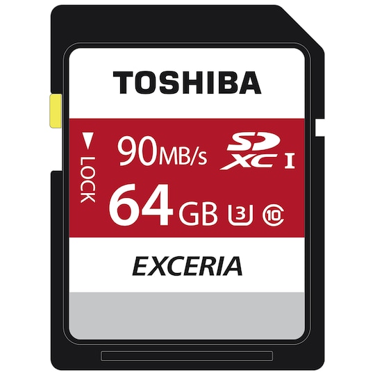 Toshiba Exceria N302 SDXC-kort 64 GB