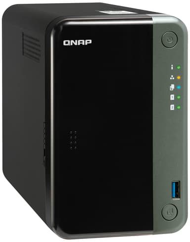 Qnap TS-253D-4G NAS-system med 2 brønner