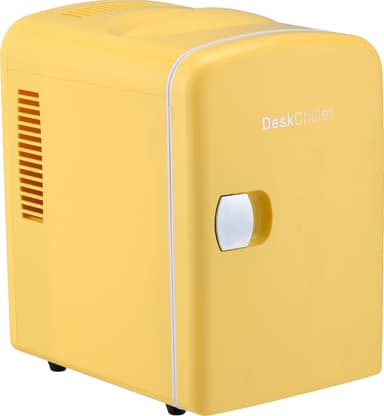 Deskchiller minikjøleskap DC4Y (gul)