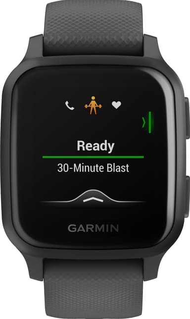 Garmin Venu Sq smartklokke (skifergrå)