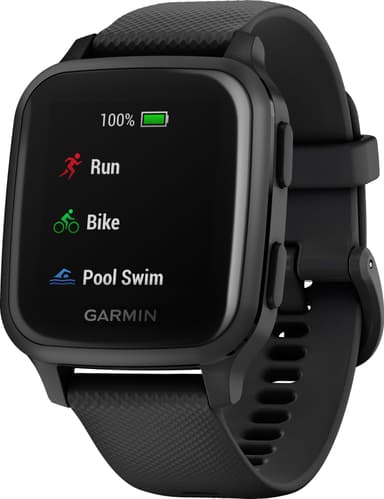 Garmin Venu Sq Music Edition smartklokke (sort)