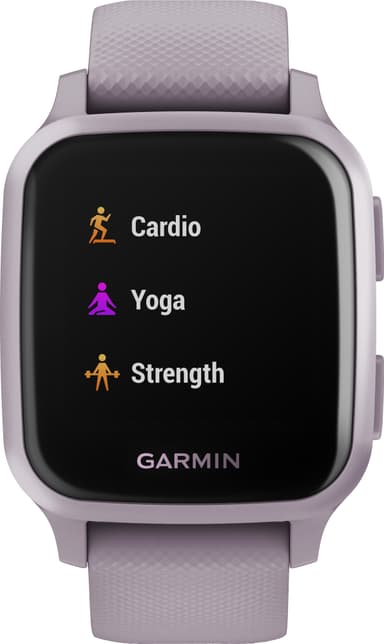 Garmin Venu Sq smartklokke (lavendellilla)