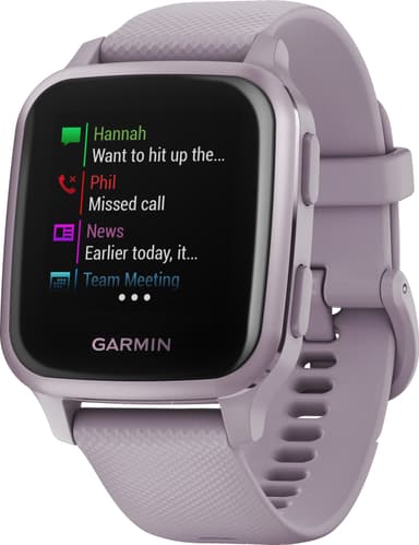 Garmin Venu Sq smartklokke (lavendellilla)