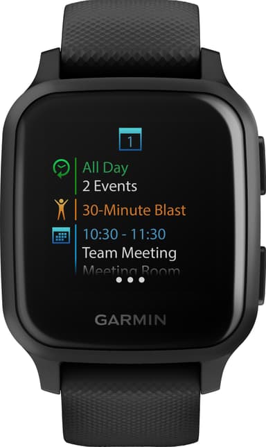 Garmin Venu Sq Music Edition smartklokke (sort)