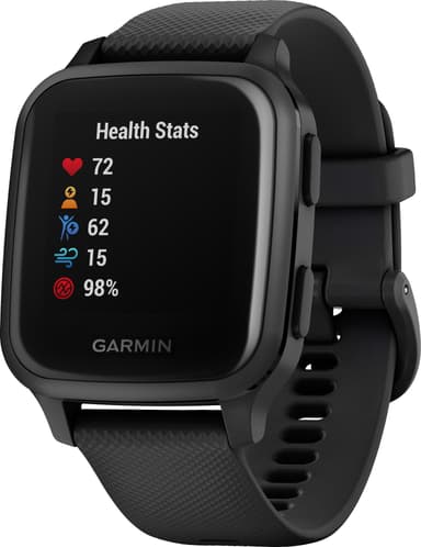 Garmin Venu Sq Music Edition smartklokke (sort)