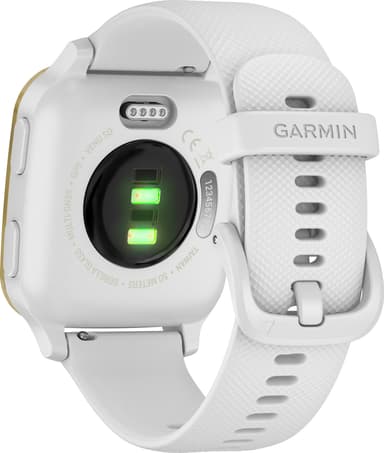 Garmin Venu Sq smartklokke (hvit/gull)