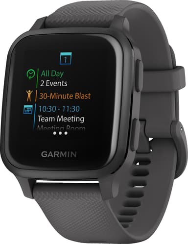 Garmin Venu Sq smartklokke (skifergrå)