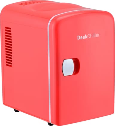 Deskchiller minikjøleskap DC4R (rød)