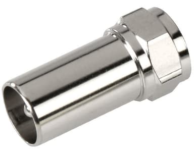 Triax adapter koaksialkobling til F-kobling (2 pk)