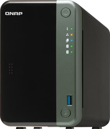 Qnap TS-253D-4G NAS-system med 2 brønner