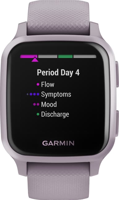 Garmin Venu Sq smartklokke (lavendellilla)