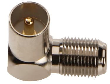 Triax antenneadapter F-hun til IEC-han (2 pk)