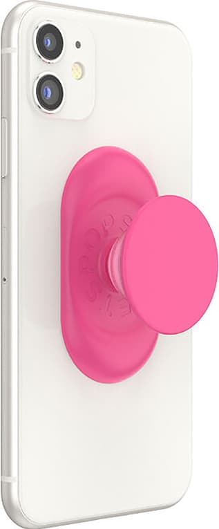 Popsockets PopGrip Pocketable grep til mobil (neon pink)
