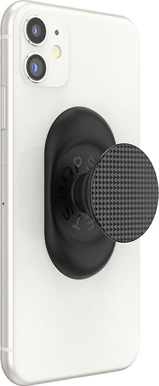 Popsockets PopGrip Pocketable grep til mobil (knurled black)