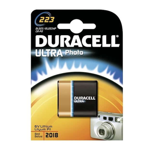 Duracell Ultra fotobatteri 223