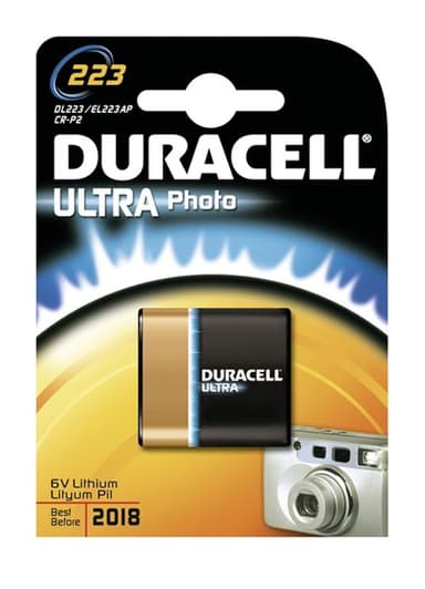 Duracell Ultra fotobatteri 223