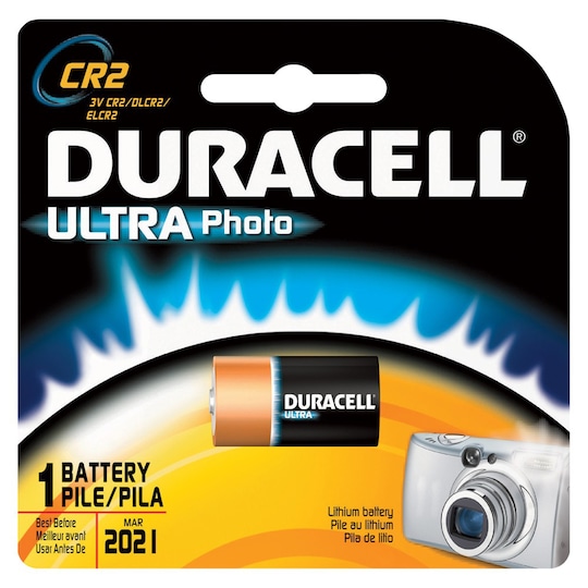 Duracell Ultra fotobatteri CR2
