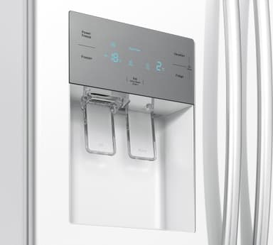 Samsung kombiskap RS50N3403WW/EE (hvit)
