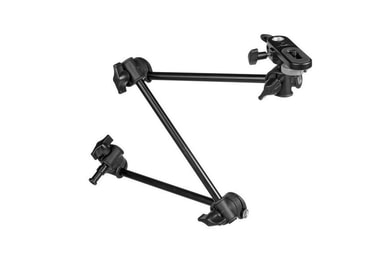 Braccetto Articolato Manfrotto 196B-3 - Per Fotocamera, 3 Sezioni Regolabili, Attacco 16 Mm E 1/4"