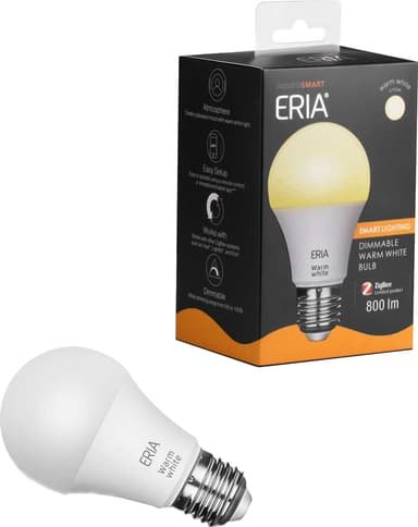 ADUROSMART ERIA E27 Varmhvit Bulb 2700k Zigbee