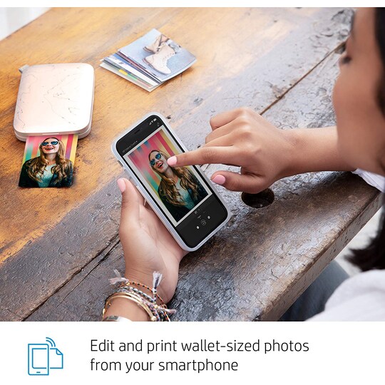 HP Sprocket Select Eclipse mobil fotoskriver (grå)