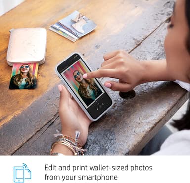 HP Sprocket Select Eclipse mobil fotoskriver (grå)