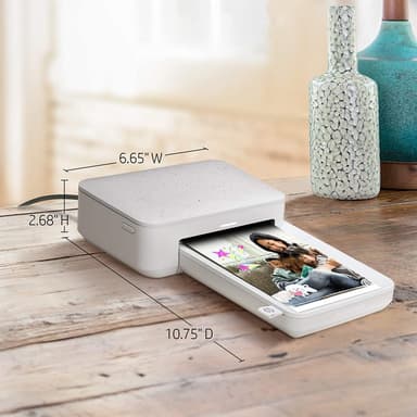 HP Sprocket Studio mobil fotoskriver (hvit)