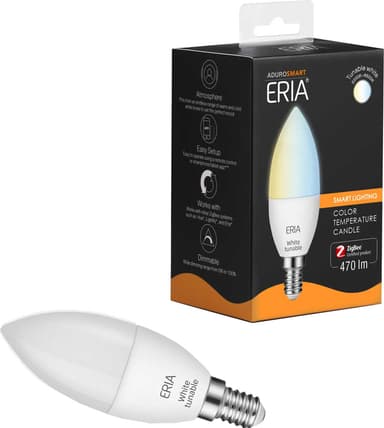 Aduro Smart Eria LED-pære 6W E14 AS15066034