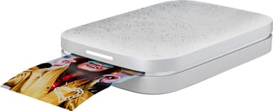 HP Sprocket Luna mobil fotoskriver (hvit)