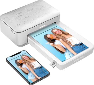 HP Sprocket Studio mobil fotoskriver (hvit)