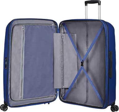 American Tourister Bon Air DLX Spinner kabinkoffert 55/20 cm (blå)