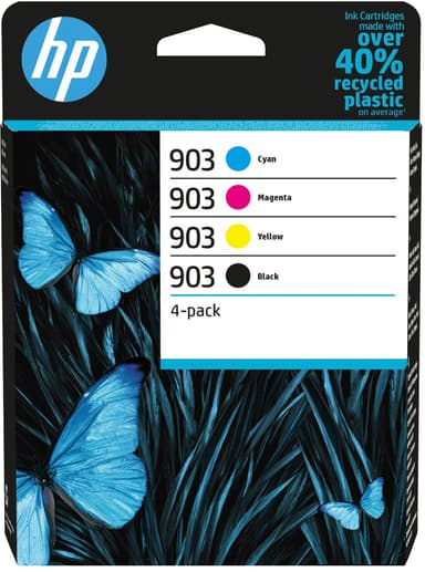 HP 903 blekkpatroner kombo-pakke (CMYK)