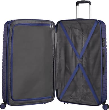 American Tourister Aeroracer Spinner trillekoffert 79/29 cm (blå)
