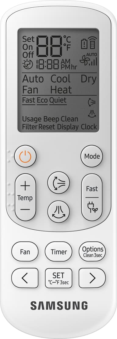 Samsung Nordic Home Premium 25 varmepumpe