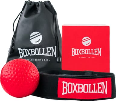 Boxbollen Original treningsutstyr (rød)