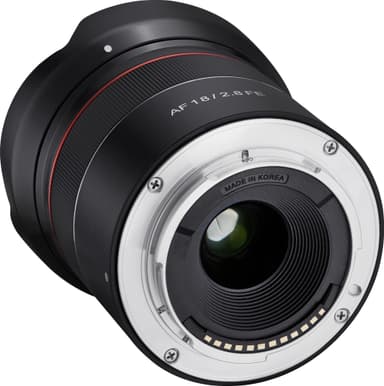 Samyang AF 18mm f/2.8 vidvinkelobjektiv til Sony FE