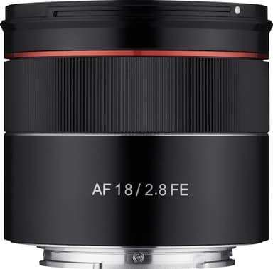 Samyang AF 18mm f/2.8 vidvinkelobjektiv til Sony FE